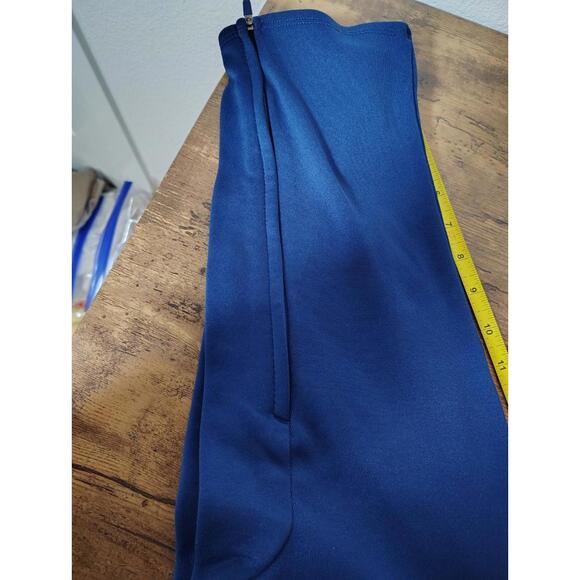 Adidas Navy Blue Red Stripe Spain Flag Sweat Pants zipper ankle Mens XL - Picture 9 of 9